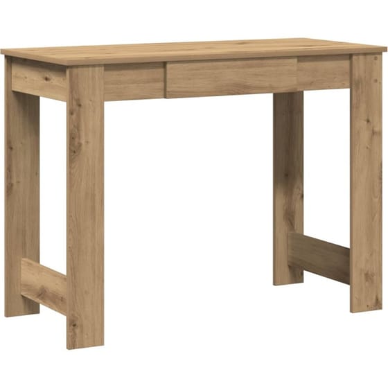 Γραφείο VidaXL από Επεξεργασμένο Ξύλο 100x45x75 cm - Artisan Δρυς image 0