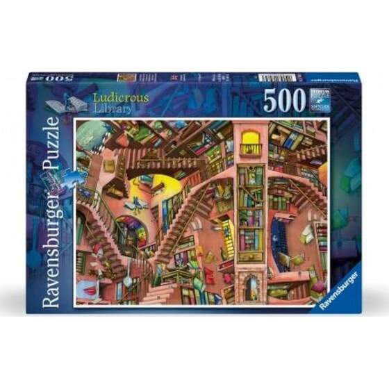 Παζλ Ravensburger Βιβλιοθήκη (500 Κομμάτια) image 0