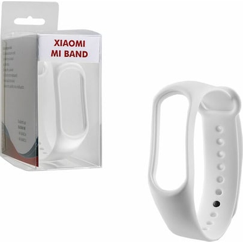 VOLTE-TEL Λουράκι Volte-Tel για Xiaomi Mi Band 3/Mi Smart Band 4 - Λευκό