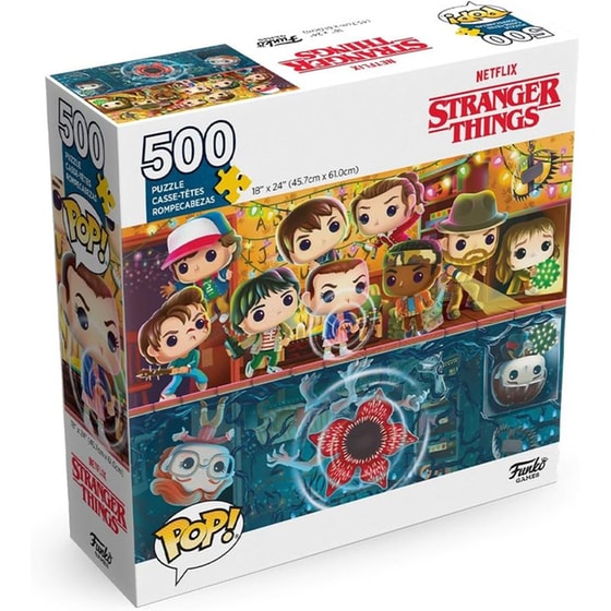 Funko Pop! Puzzle Television - Stranger Things - 500 Pieces image 1