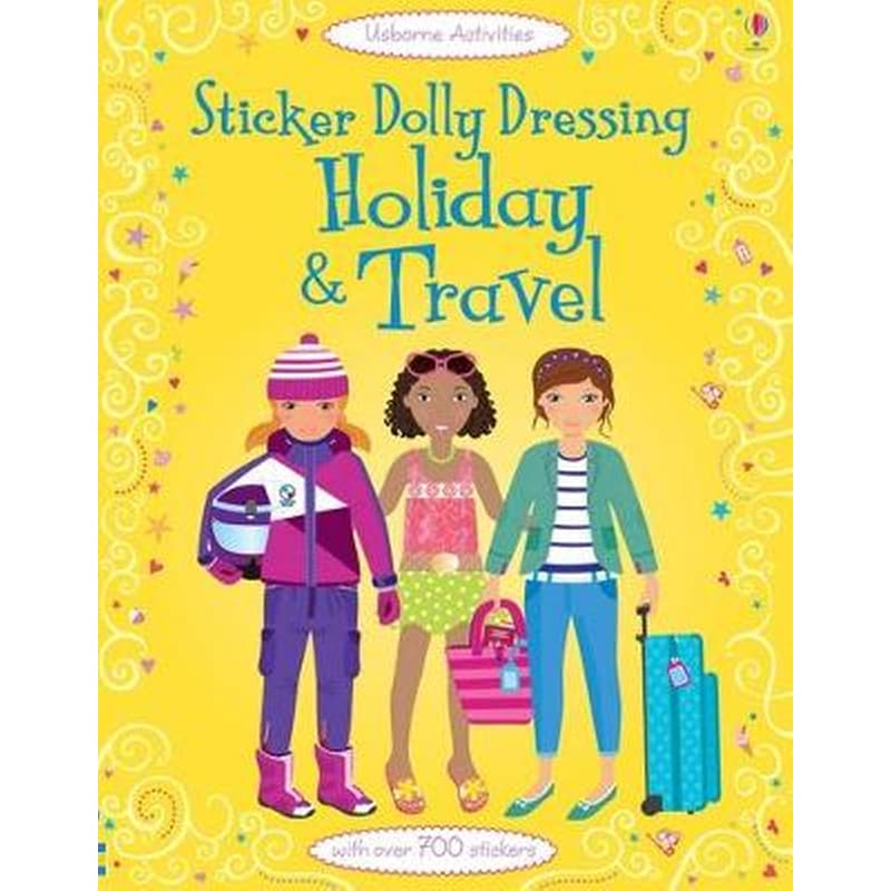 Sticker Dolly Dressing Holiday Travel