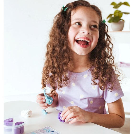 Πηλός Ooly Creatibles Mini Air Dry Clay Kit - Rainbow BFFs image 7