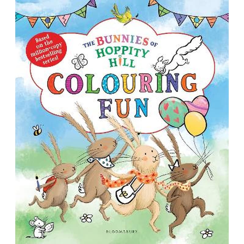 The Bunnies of Hoppity Hill: Colouring Fun