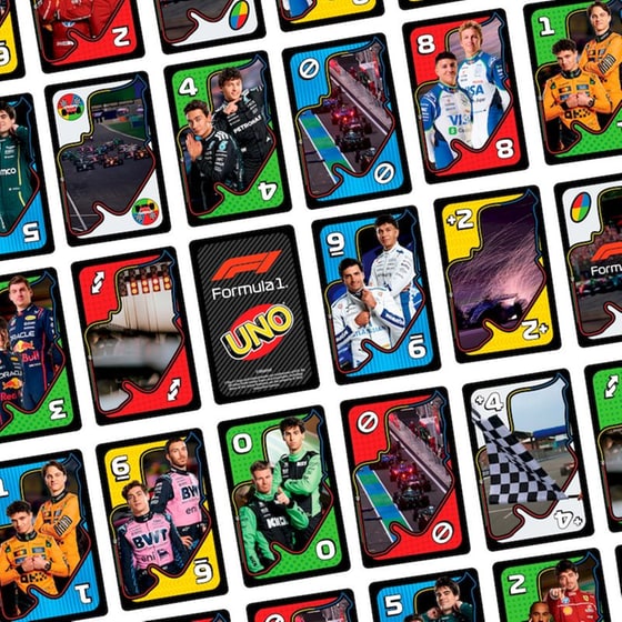 UNO Formula 1 Επιτραπέζιο (Mattel) image 2