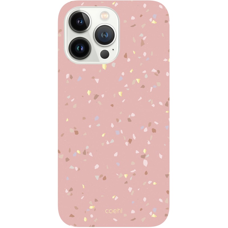 Θήκη Apple iPhone 14 Pro - Uniq Coehl Terrazzo - Coral Pink