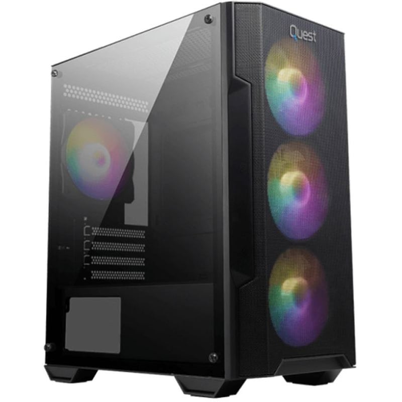 QUEST Desktop Quest (Intel Core i5-14400F/16GB/500 GB SSD/GeForce RTX 5050/FreeDOS)