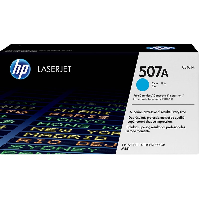 Toner HP 507A LaserJet CE401A - Cyan