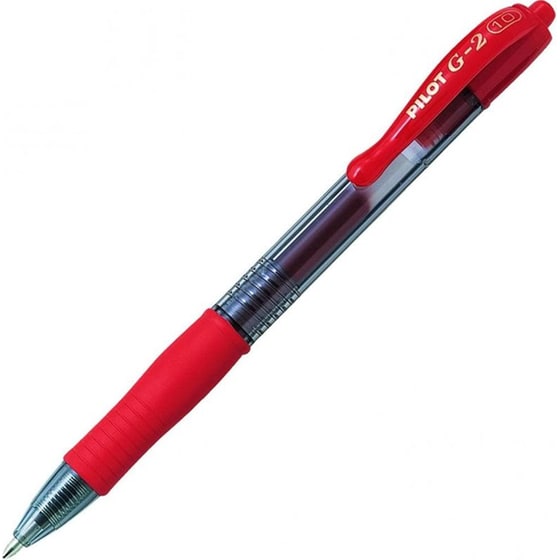 Στυλό&nbsp;Gel&nbsp;Pilot&nbsp;G-2&nbsp;Red&nbsp;1.0mm image 0