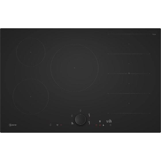 NEFF T68NUV4A0 80 cm Μαύρο Εστία Επαγωγική Αυτόνομη image 0