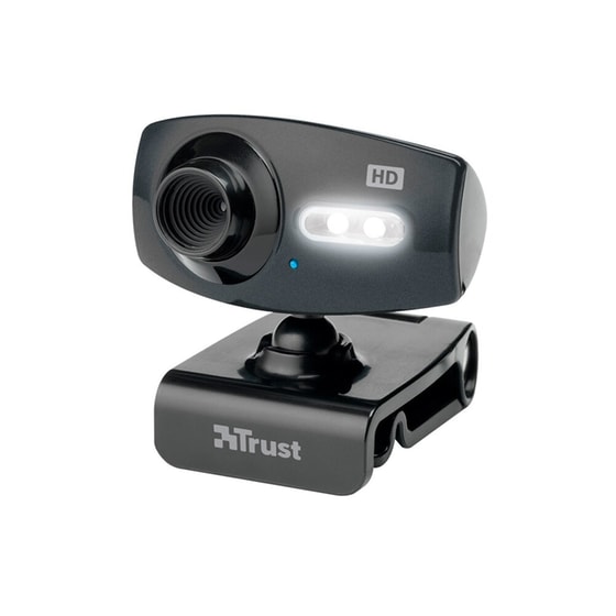 Web Camera Trust eLight Full HD 1080p - Μαύρο image 1