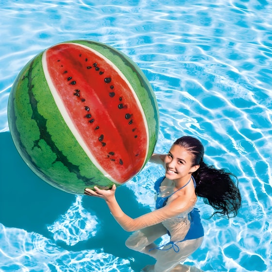 Φουσκωτό Στρώμα Θαλάσσης Intex Watermelon Ball image 5