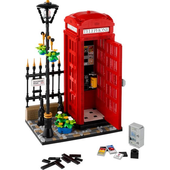 LEGO® Ideas Red London Telephone Box (21347) image 1