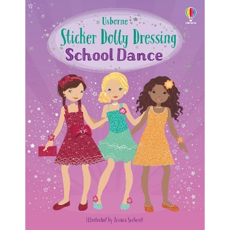 Sticker Dolly Dressing School Dance