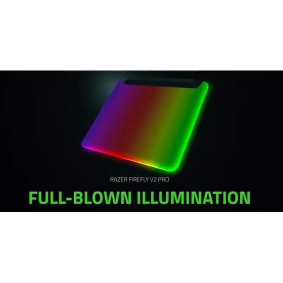 Razer FIREFLY V2 PRO Gaming Mouse Pad Medium 360 mm - Black image 2