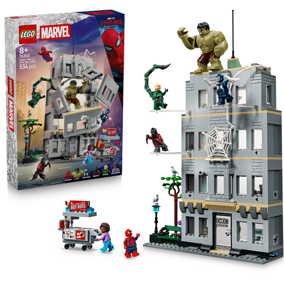 LEGO® Spider-Man vs. Hulk Epic Clash (76350) image 3