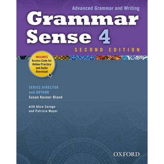 Grammar Sense: 4: Student Book with Online Practice Access Code Card image 0