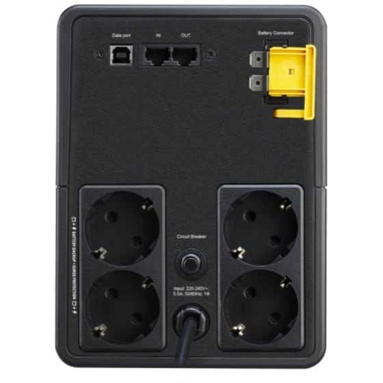 UPS APC Back-UPS 1200VA 230V Μαύρο image 3