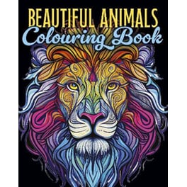 Beautiful Animals Colouring Book