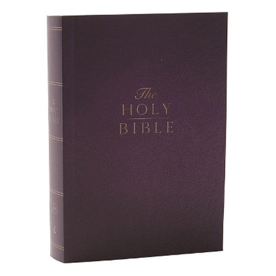 KJV Compact Bible w/ 43,000 Cross References, Purple Softcover, Red Letter, Comfort Print: Holy Bible, King James Version image 0