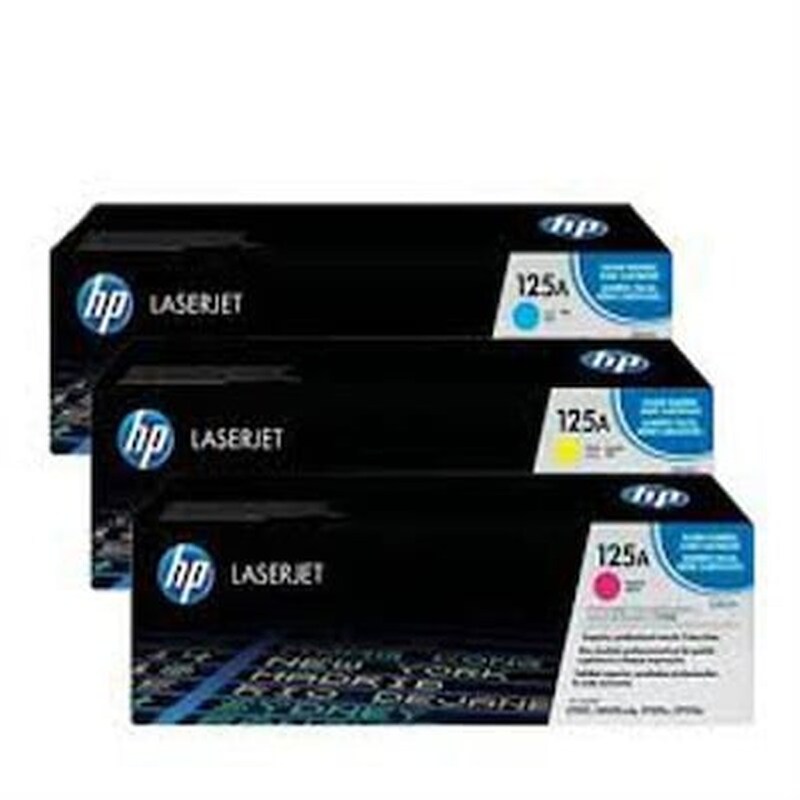 HEWLETT PACKARD Hp Toner Multi Pack Cf 373 Am C/m/y No. 125 A