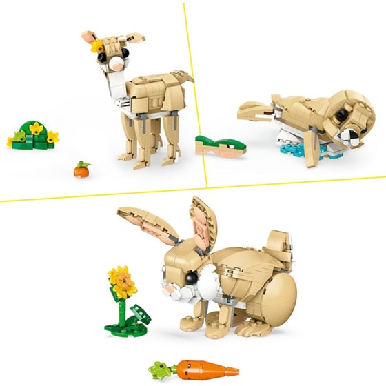 LEGO® Creator 3σε1 Χαριτωμένο Κουνέλι (31162) image 3