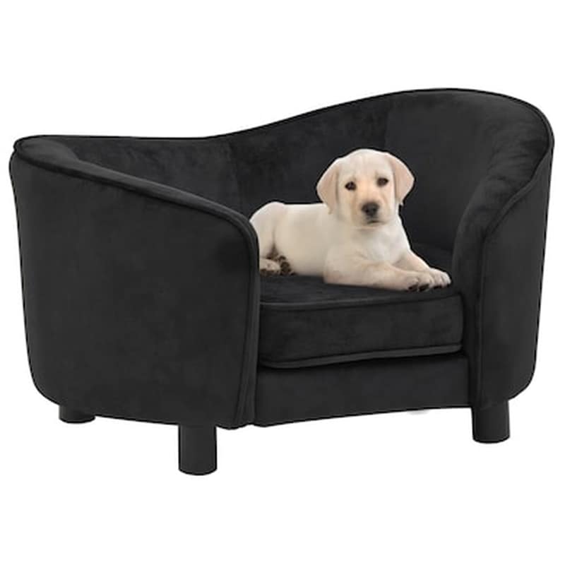 Καναπές – Κρεβάτι Για Σκύλο Και Γάτα Medium – Mαύρο