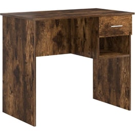 Γραφείο VidaXL από Επεξεργασμένο Ξύλο 90x49x75 cm - Καπνιστή Δρυς