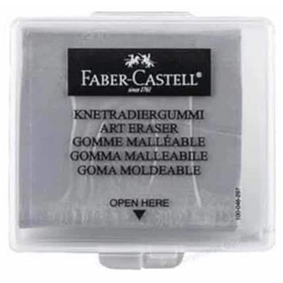 Γόμα Faber Castell Κάρβουνο Γκρι image 0