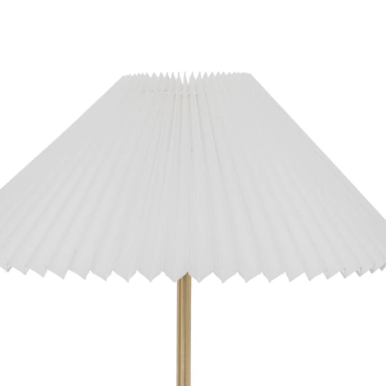 Πορτατίφ Spitishop Μεταλλικό Φ37x47 cm - Χρυσό/Λευκό image 1