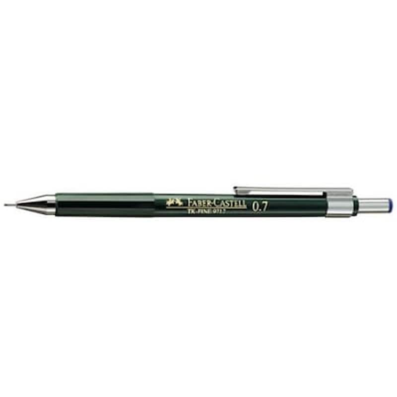 FABER CASTELL Μηχανικό Μολύβι Faber Castell 0.7 mm B Πράσινο