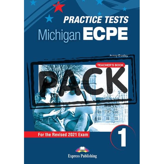 Practice Tests For The Michigan ECPE 1- Teacher's Book (with DigiBooks App) (Revised 2021 Exam) image 0
