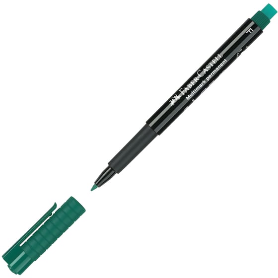 Μαρκαδόρος Γραφής Faber Castell Multimark F Πράσινο 1.0 mm image 1