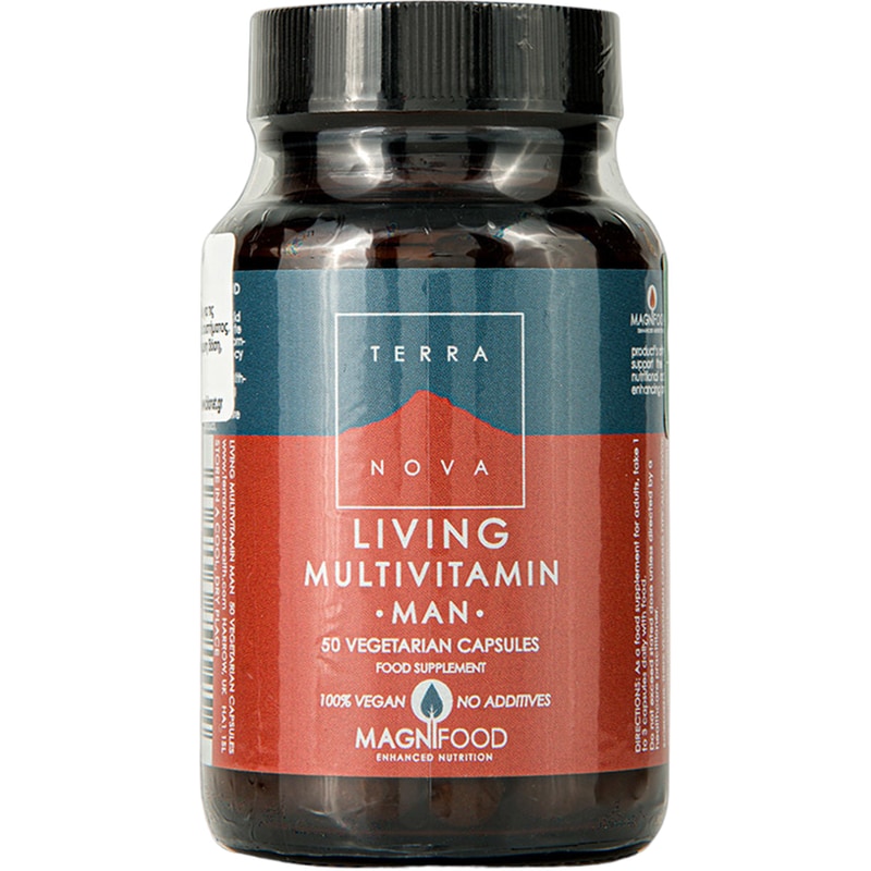 Terranova Living Multivitamin Man - 50 κάψουλες