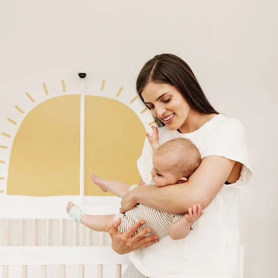 Σετ Baby Monitor Κάμερας & Ήχου Owlet Dream Duo Κάλτσα Owlet Dream (Μέντα) & Owlet Cam 2 image 3