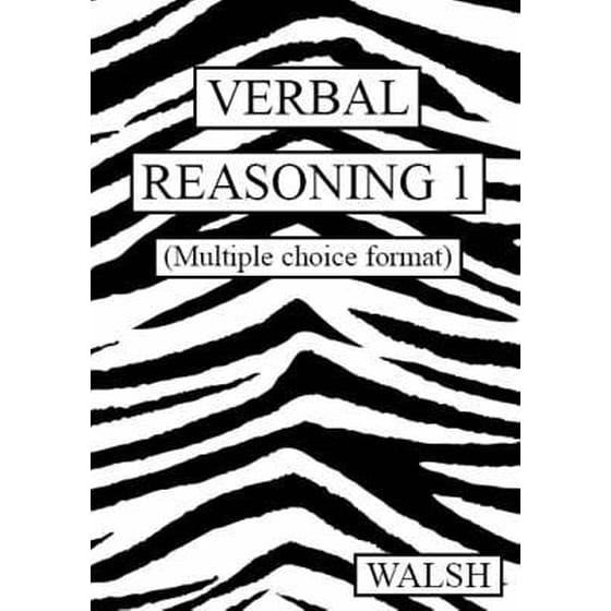 Verbal Reasoning: Papers 1-4: bk. 1: Multiple Choice Version image 0