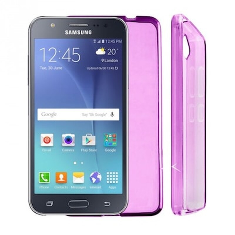 Θήκη Samsung Galaxy J5 - Volte-Tel Slimcolor TPU - Διάφανο Ροζ VOLTE-TEL