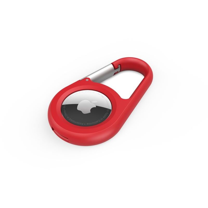 Θήκη Μπρελόκ Belkin Secure Holder with Carabiner για Apple AirTag - Red