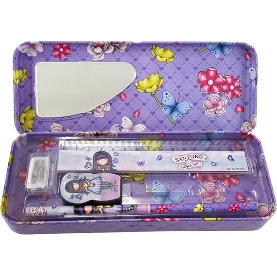 GRAFFITI Κασετίνα Μεταλλική Gorjuss Lilac image 0