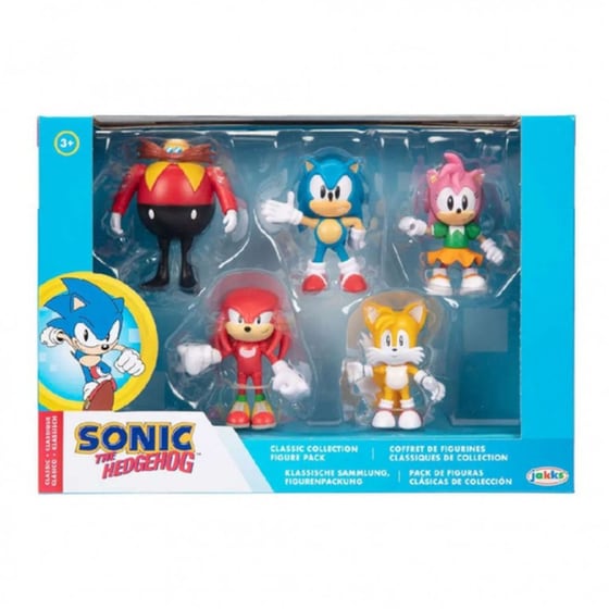 Jakks Pacific Sonic The Hedgehog Σετ Φιγούρες 6.5 Εκ 5 Τεμ - (JPA41452) image 0