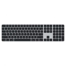 Apple Magic Keyboard With Numeric Keypad & Touch ID Ασύρματο Bluetooth Πληκτρολόγιο Ασημί (US)