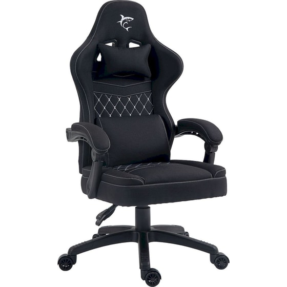 Καρέκλα Gaming White Shark Austin Υφασμάτινη - Μαύρη image 0