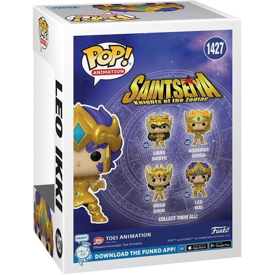 Funko Pop! Animation - Saint Seiya: Knights of the Zodiac - Leo Ikki #1427 image 2