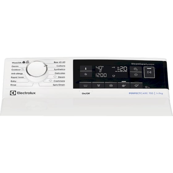 ELECTROLUX EW7T3372E 7 kg 1.300 Στροφές Λευκό Πλυντήριο Ρούχων image 2