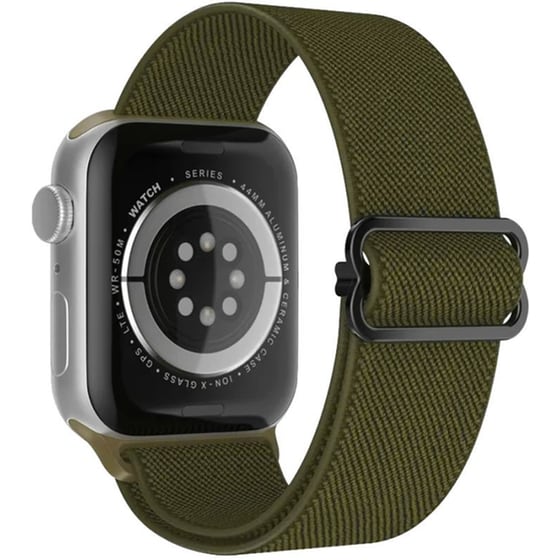 Λουράκι Sonique Elastic Nylon Loop Sport Band για Apple Watch 38/40/41mm - Χακί image 0