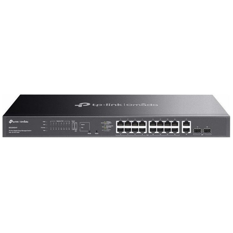TP-Link ES220GMP Network Switch Managed L2 Gigabit Ethernet (1000 Mbps)