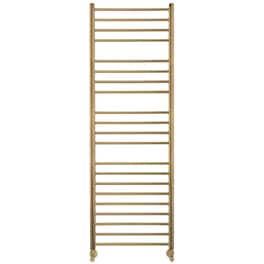 THERMO BELLAVIA BEL15050-211 50 X 150 Brushed Brass (Gold) PVD Θερμαντική Πετσετοκρεμάστρα