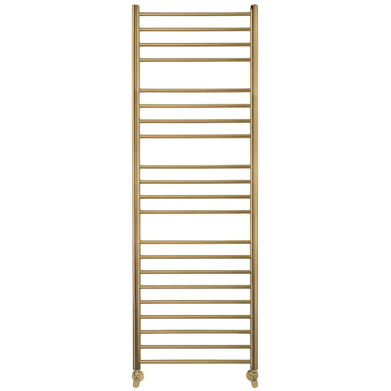 THERMO THERMO BELLAVIA BEL15050-211 50 X 150 Brushed Brass (Gold) PVD Θερμαντική Πετσετοκρεμάστρα