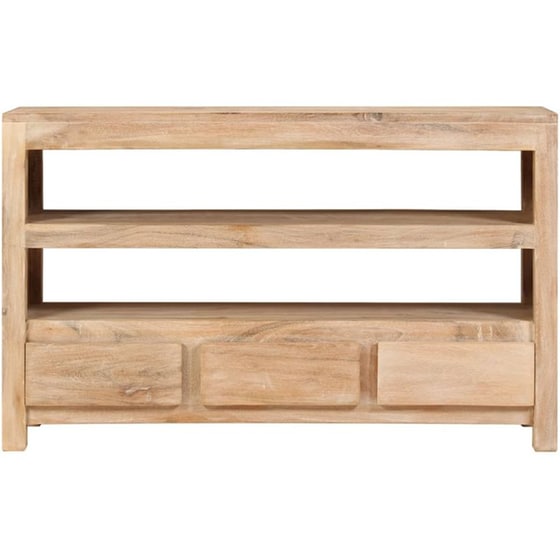 Έπιπλο Τηλεόρασης VidaXL από Ξύλο 90x30x55cm - Καφέ/Μπεζ image 1