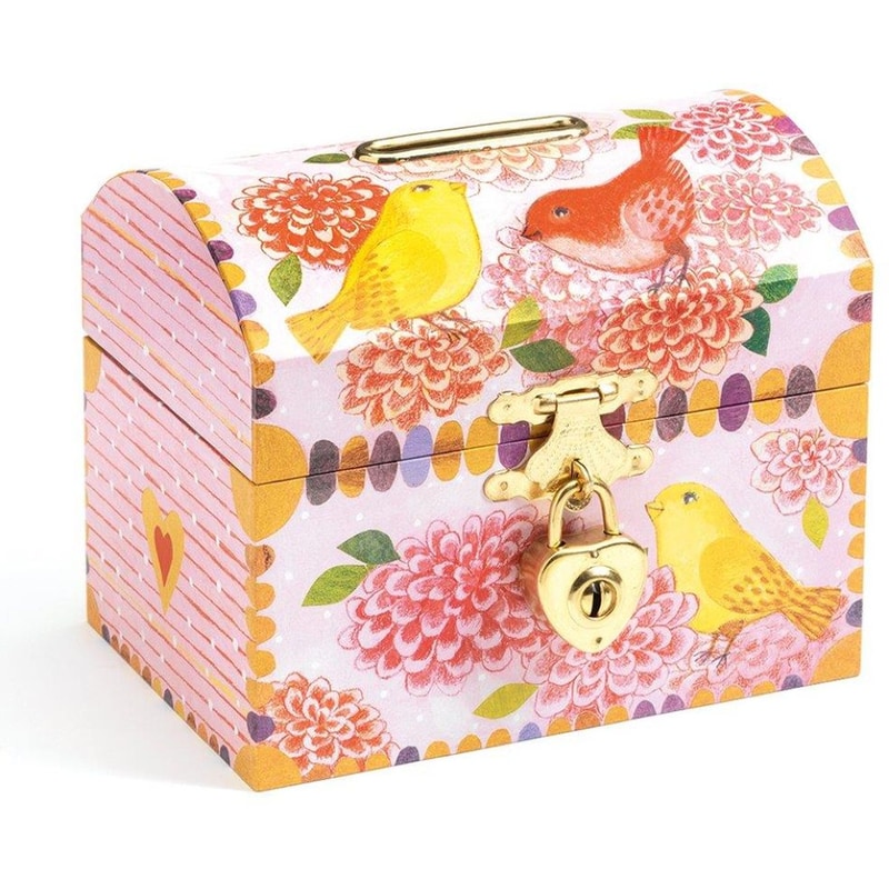 Djeco Ξύλινος Κουμπαράς πουλάκια