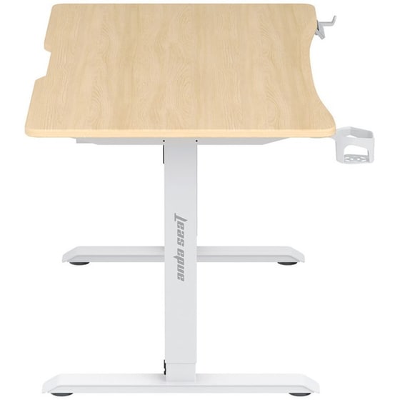 Γραφείο Gaming Anda Seat Xtreme με Αυξομειούμενο - Wood & White image 1